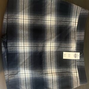 Abercrombie & Fitch Plaid Skort M